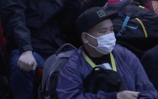 大相撲三月場所にM-1王者の姿「来たぞ、エディオンアリーナ！」　ミルクボーイ・内海が「ガッツリ映されてました」中継が捉え反響