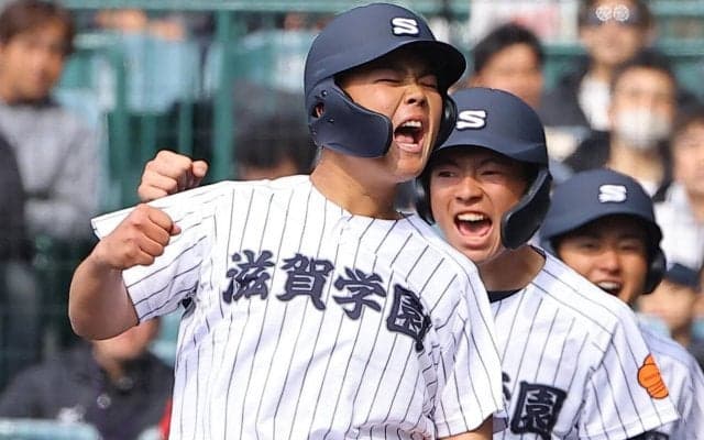 【センバツ】滋賀学園が９年ぶり勝利　21世紀枠の長崎西、大健闘も75年ぶり白星逃す