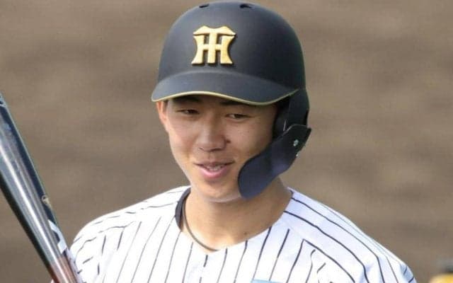 阪神ドラ１の立石が初めての本格的な左翼ノック　ライブＢＰでも安打を放つ　２１日のファーム・ソフトバンク戦で初の実戦守備の見込み