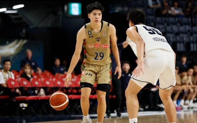 琉球U18・宮里俊佑がEASLキャンプ選出…日本から唯一の参加、アジアの精鋭と切磋琢磨