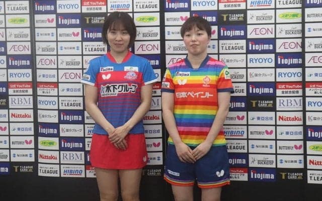 平野美宇は“キーマン”張本美和に期待「引っ張ってくれる」　芝田沙季はMVP受賞の横井咲桜に太鼓判「本当に強い」　POセミファイナルで対戦【Tリーグ】