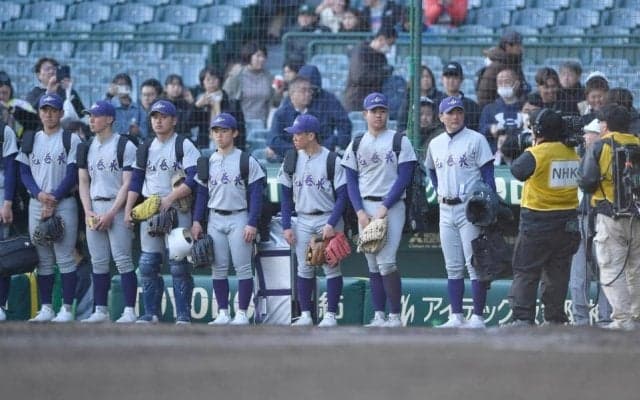 初戦敗退の花巻東　智弁学園のエース左腕に脱帽　監督は「中軸の子たちもかなり速いと」注目の古城「上には上がいる」