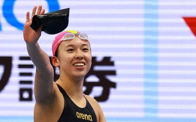 【競泳】梶本一花、女子1500m自由形で好記録Ｖ　派遣標準記録も突破「次は日本記録」
