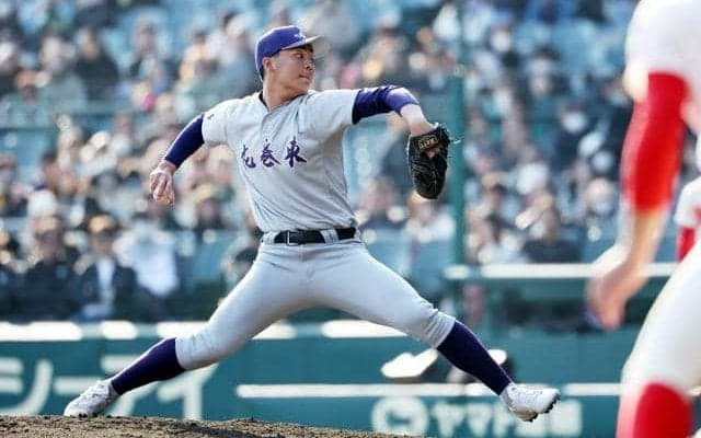 菊池・大谷背負った「17番」　花巻東の菅原、無死満塁を無失点救援