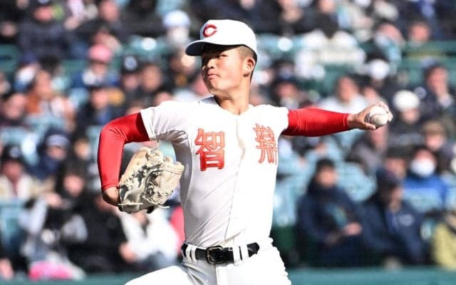 【センバツ】智弁学園・杉本真滉３安打完封、直球で三振＆大人の投球で一冬越え成長した姿披露