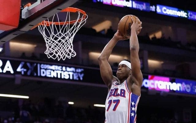 主力不在が続くシクサーズで新人VJ・エッジコムがアイバーソン以来の快記録