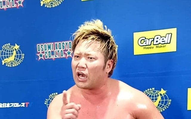 【全日本】宮原健斗３冠Ｖ６後、自身の過去に言及「健介オフィス、あっ！これは放送禁止だった」