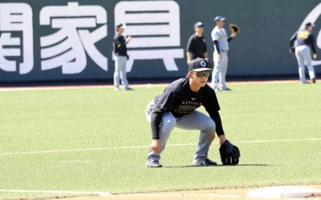 阪神２軍　ドラフト１位・立石が「５番・三塁」でスタメン　実戦での守備を初解禁　先発は大竹【スタメン】