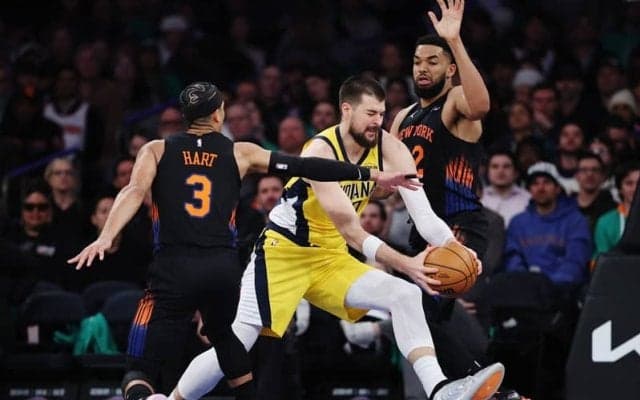 ペイサーズのイビツァ・ズバッツが肋骨の骨折のため今季残り試合全休