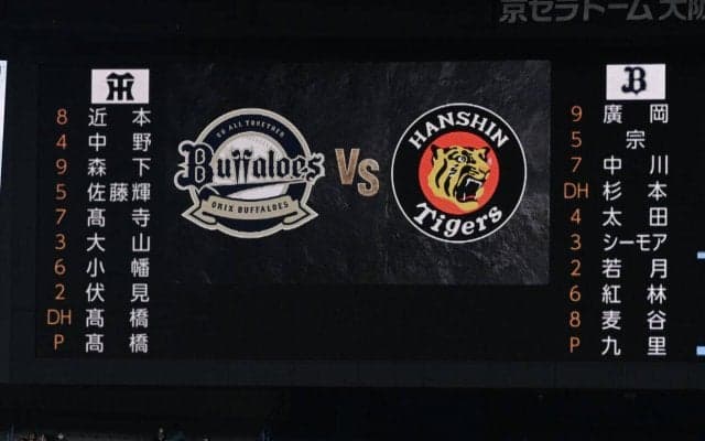 【阪神】“大谷ルール”発動　先発左腕高橋「９番DH」でスタメン　４番佐藤の後は高寺／一覧