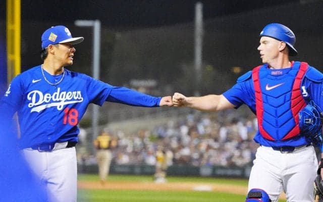 ロバーツ監督が山本由伸を称賛「全部が良く、非常に効果的」５回７Ｋ無失点、最速157キロで圧倒