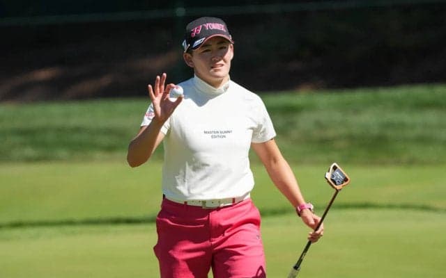 岩井明愛「66」で121位→31位 「自分としては必死で」自己ワーストから急浮上