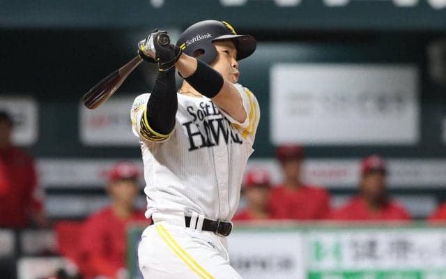 【ソフトバンク】WBC組の近藤健介がOP戦初出場　第１打席でいきなり二塁打　開幕へ不安解消