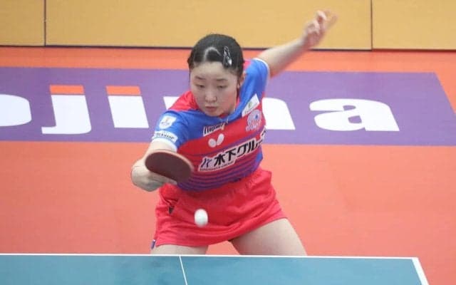 「勝ちたい気持ちはありますけど……」張本美和、“負けないエース”が貫く信念　カットマン撃破の17歳は「その目標に向かって」【Tリーグ】