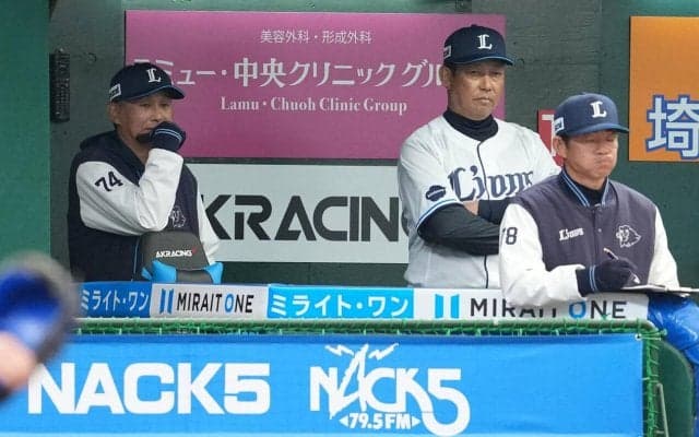 【西武】西口監督、外崎修汰のポジションに「想定できないです。ピッチャーより右」