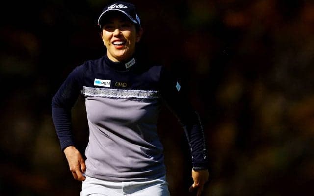 笠りつ子「気を引き締めます」とニヤリ 1年前は最終ラウンド後に前日の処置ミスで2罰打