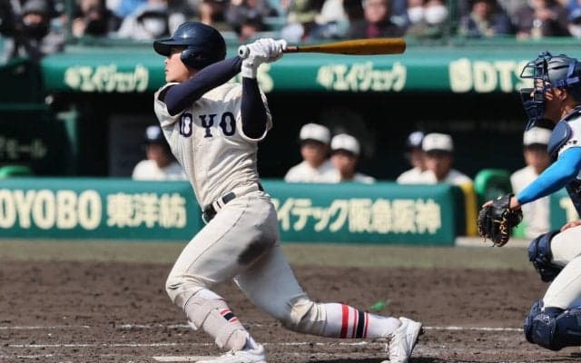 悔しさをバネに2安打の東洋大姫路・峰松、「広角打者」として高い素質を見た【26年センバツ・輝いた球児】






