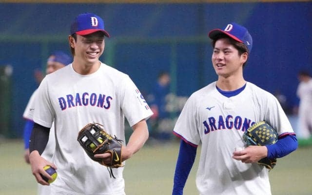 【中日】侍ジャパン組の高橋宏斗＆金丸夢斗の開幕ローテは保留「まだ考えている」井上監督