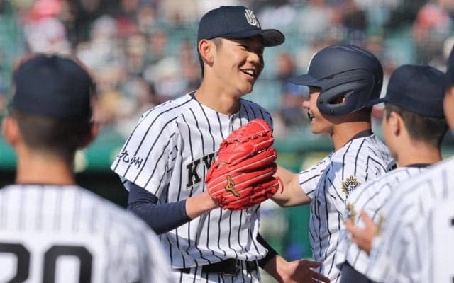 九州国際大付期待の大型2年生左腕が甲子園初舞台でも力投！強力打線・神戸国際大付から7回7奪三振【センバツ】