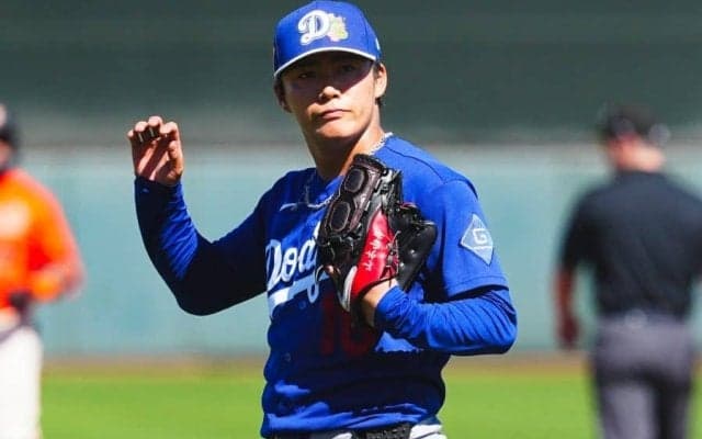 日本円の金額に嘆き続出も…　由伸が“モデル”務めたド軍投稿が「風格すごい！」