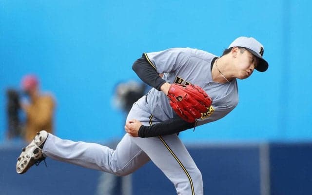 【阪神】腰の張りから復帰の門別啓人が１軍合流、ブルペン待機　中継ぎも先発も経験ある21歳左腕