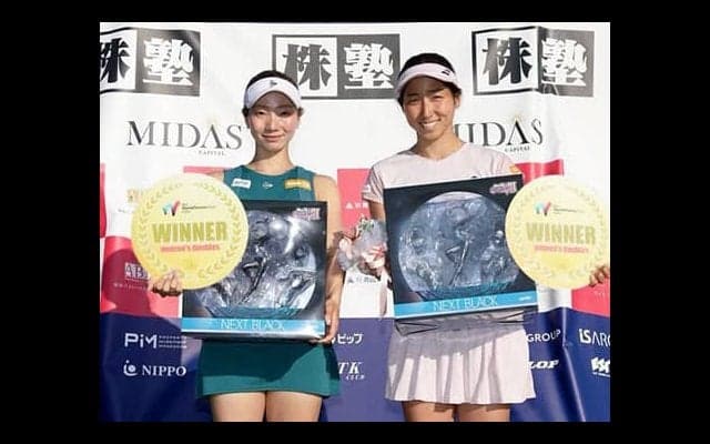  小堀桃子/ 清水綾乃ペアが連覇達成 