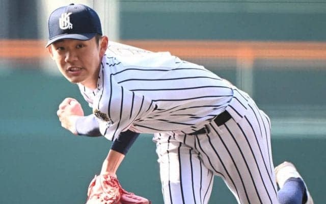 九州国際大付・岩見　自己採点は20点「緊張して…」　センバツ