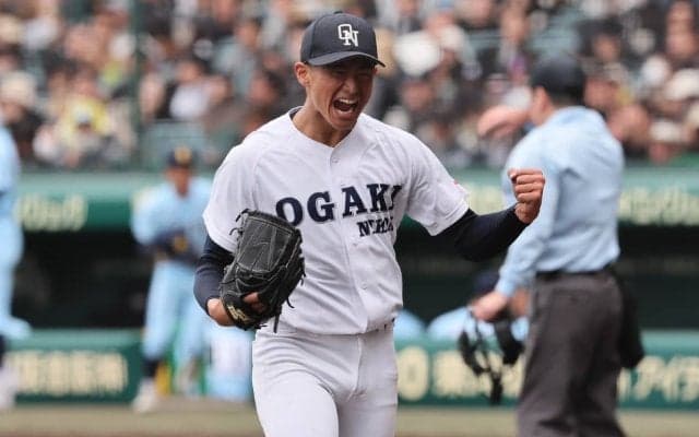 大垣日大のエース左腕が188球の熱投！近江のプロ注目右腕との投げ合い制して初戦突破【センバツ】