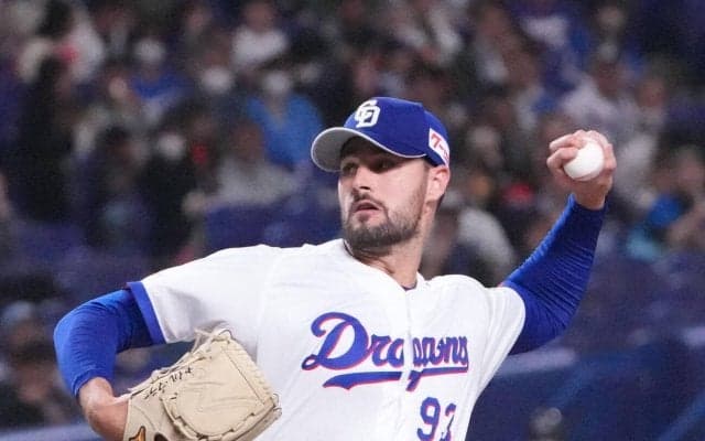 【中日】マラー好投５回１失点で年間ローテ候補に「ぜひ入りたい」井上一樹監督「合格の投球」