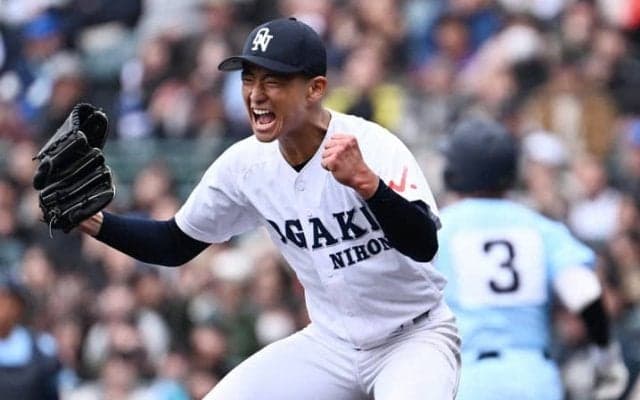 188球熱投に涙「疲れはどこかに…」大垣日大・竹岡　センバツ