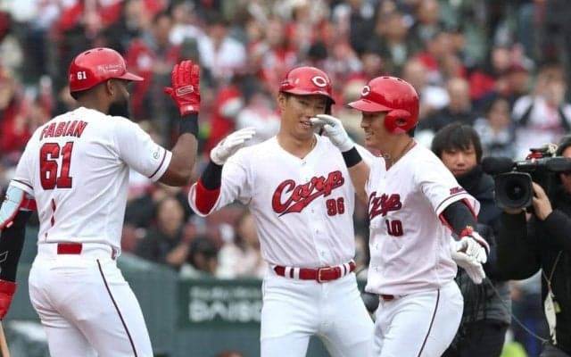 広島　ＯＰ戦ラストは引き分け　九回に１点差を追いつく　若鯉が躍動　佐々木が１号２ランなど３安打３打点、平川は２安打１打点