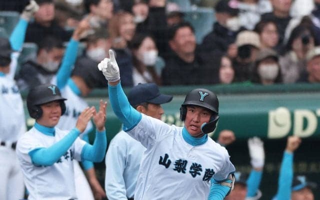 【データ】山梨学院の二刀流・菰田陽生　明豊・今宮健太以来の甲子園「150キロ＆打率４割」