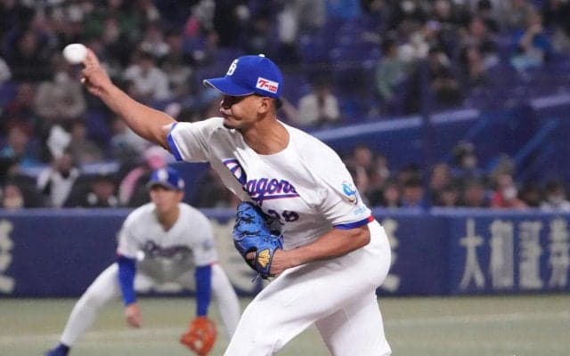 【中日】WBCドミニカ代表アブレウが帰国後初登板で被弾も井上監督「大目に見てあげないと」