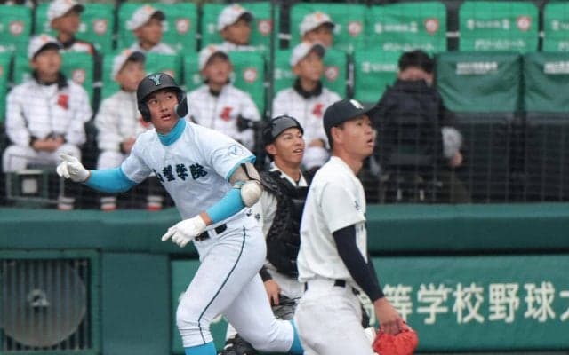 【センバツ】長崎日大エース古賀友樹「当たった瞬間入ったなと」山梨学院・菰田のスイングに脱帽