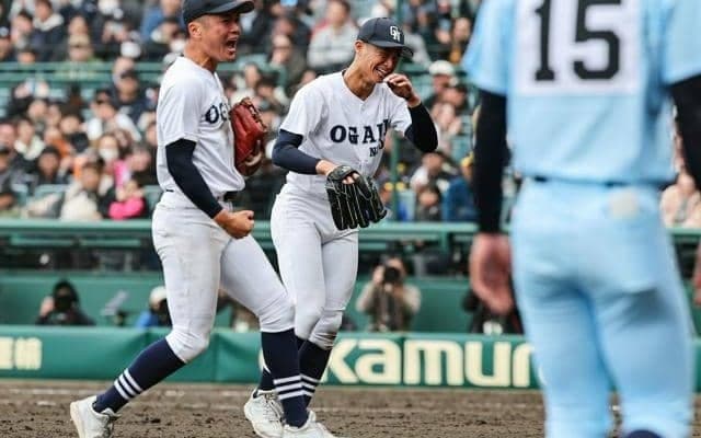 延長で満塁のピンチ断つ　大垣日大の竹岡投手「信じてもらえた」