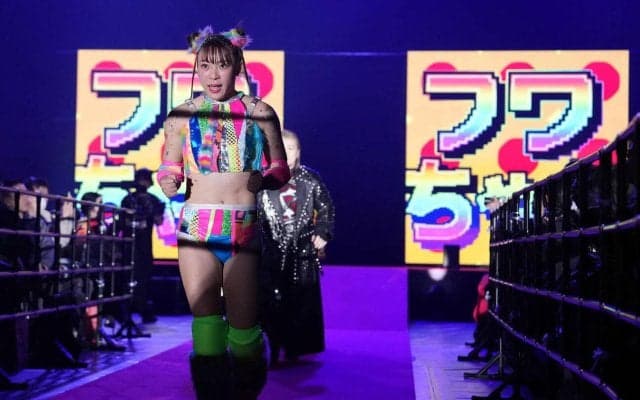 【Sareee－ISM】フワちゃん、ジャガー横田にギブアップ負け…暁千華の張り手に激怒