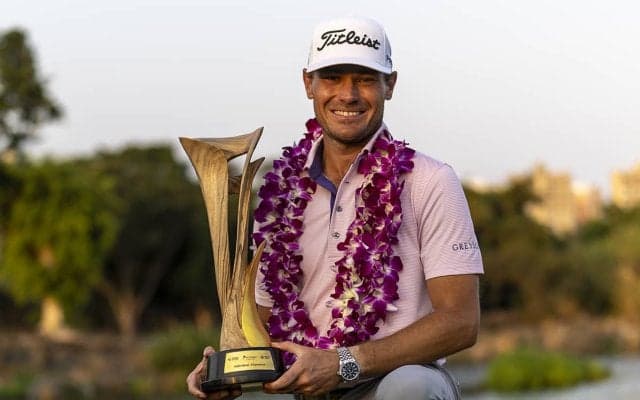 桂川有人9位で今季初トップ10 金子駆大23位 ガンバーグが欧州2勝目