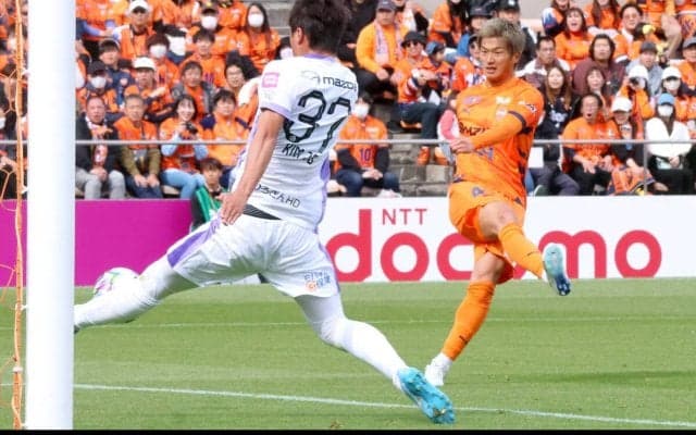 【Ｊ１清水】ＦＷ北川航也が今季ホーム初ゴール…ＦＷドウグラスから受け継いだ背番号「４９」への思いとは