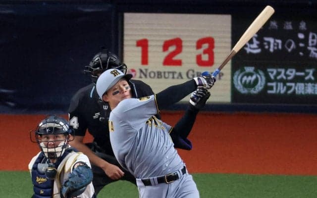 【阪神】森下翔太「ぼちぼち」最後のOP戦で２安打「自信持って打席に立てるように調整したい」