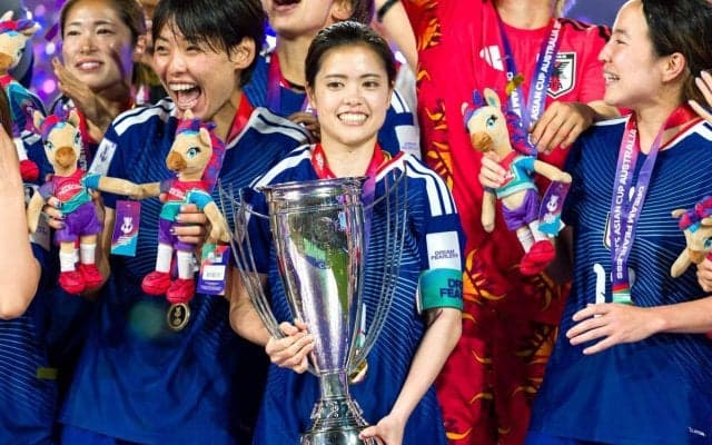 アジア制覇のなでしこジャパンが「一流の振る舞い」　決勝後の“美しい光景”に豪注目「称賛の声が溢れている」