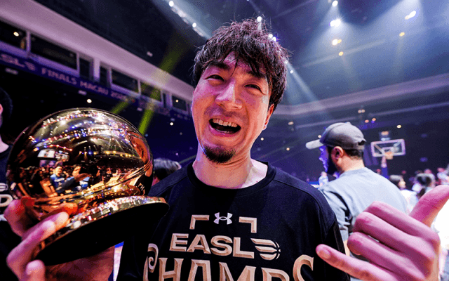 比江島セレブレーション披露も「あれは“ボク”じゃない（笑）」MVP受賞にも恐縮、宇都宮EASL初優勝に貢献