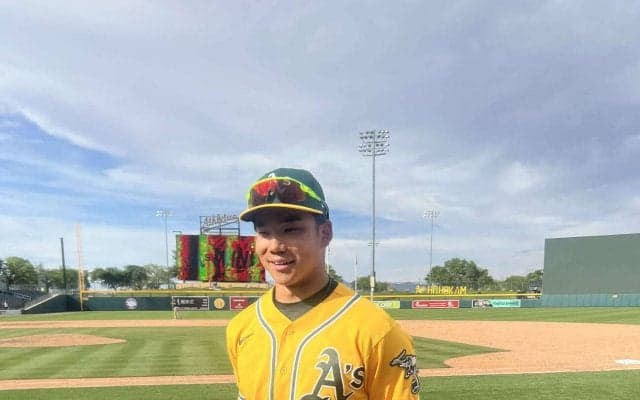 森井翔太郎　プロスペクト試合で２安打１打点「180度、性格、打ち方、投げ方が変わった」