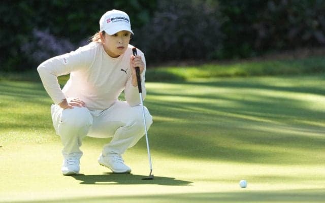 「悪くない判断」 西郷真央は“遅いグリーン用”で難グリーンに適応