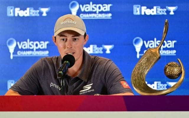 優勝者が同伴競技者のスロープレーに苦言 公式会見で「イライラした」