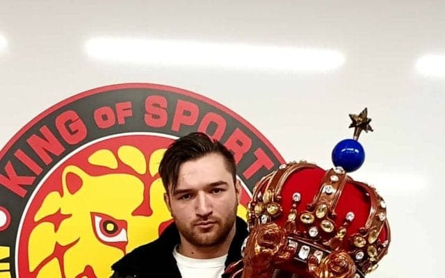 【新日本】両国でIWGP王者辻陽太に挑戦するカラム・ニューマン「すでに辻を超越」とこき下ろす