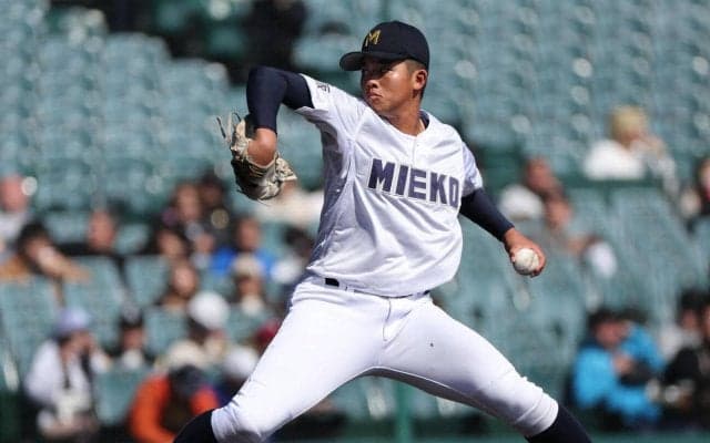 【センバツ】三重・上田晴優が監督も驚く快投　完封目前で降板も「したら調子に乗っちゃうんで」