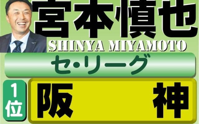 【宮本慎也】Ｖは阪神一択！主力若く投手層分厚い　唯一の戦力アップ・中日に注目／セ順位予想