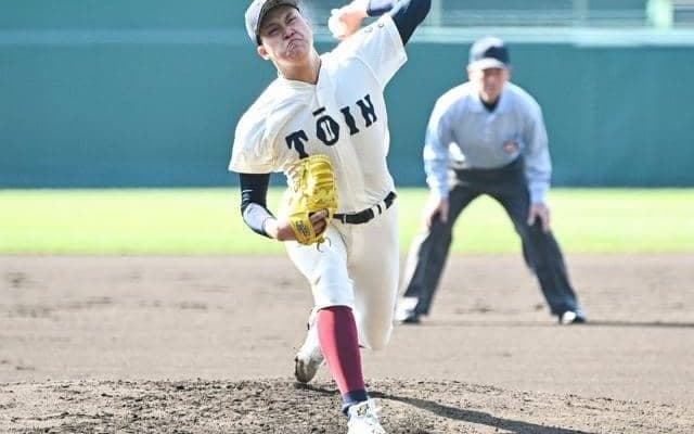 大阪桐蔭の川本が14奪三振で完封　熊本工は七回の好機を生かせず