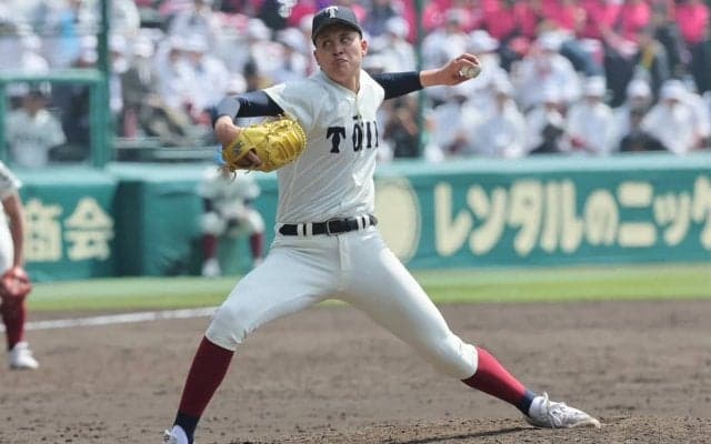 甲子園に新怪物！大阪桐蔭の192センチ2年生左腕・川本が14奪三振完封の衝撃デビュー【センバツ】