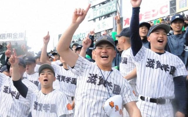 キレッキレ滋賀学園　さっしー作詞曲で新ダンスも披露　センバツ